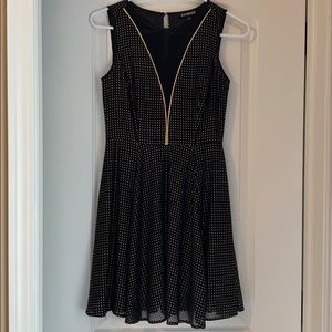 Black and Gold Dress